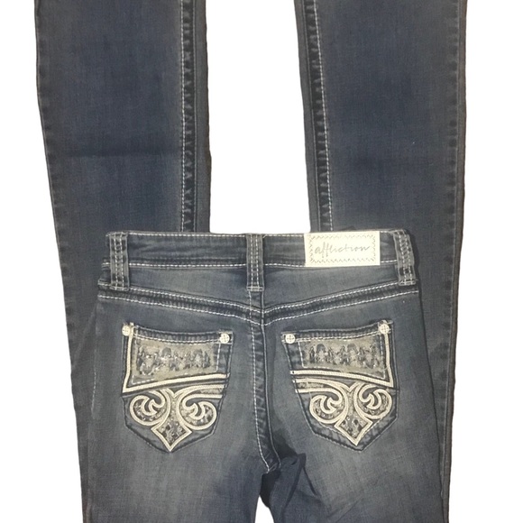 Affliction Jeans Size 24/34Long NWOT - Picture 3 of 3